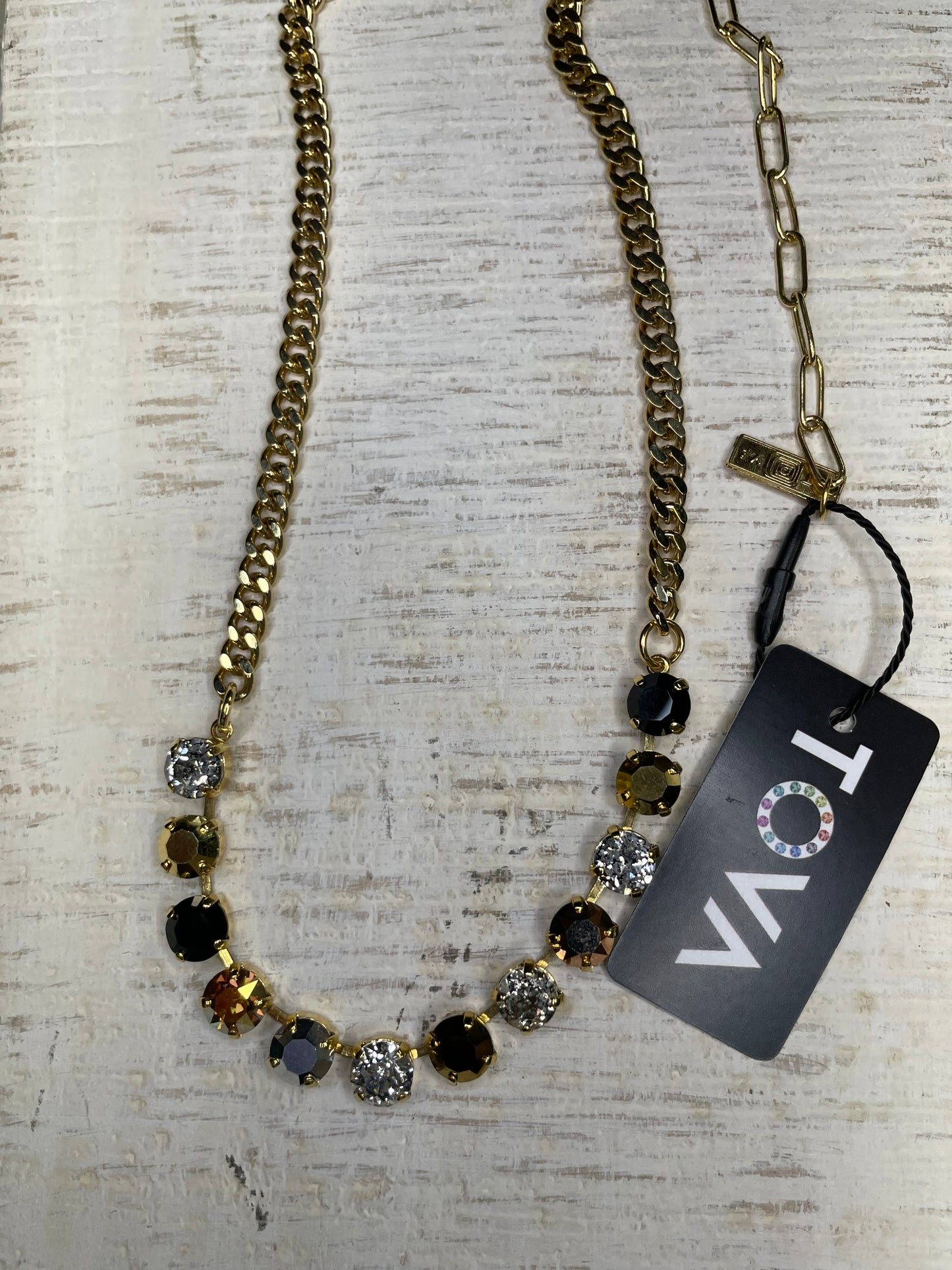 Tova Gold Mini Oakland Mixed Metal Necklace