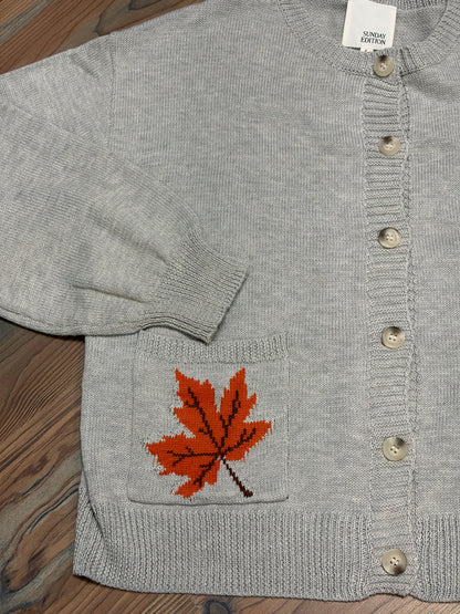 Gray Autumn Cardigan