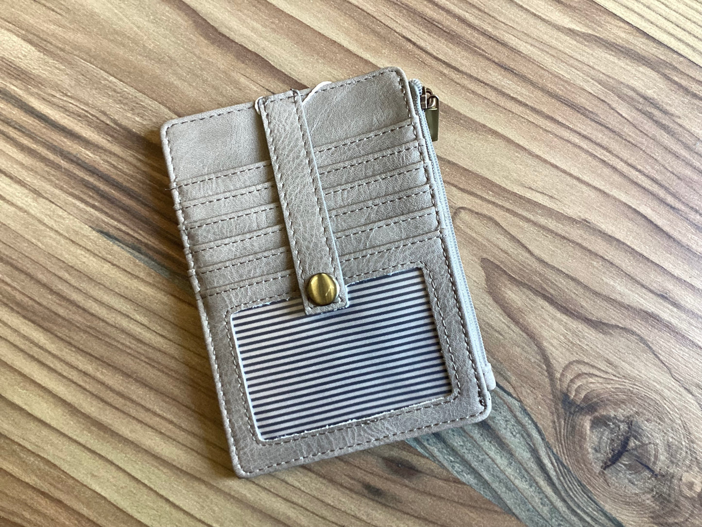 Heathered Grey New Penny Mini Travel Wallet