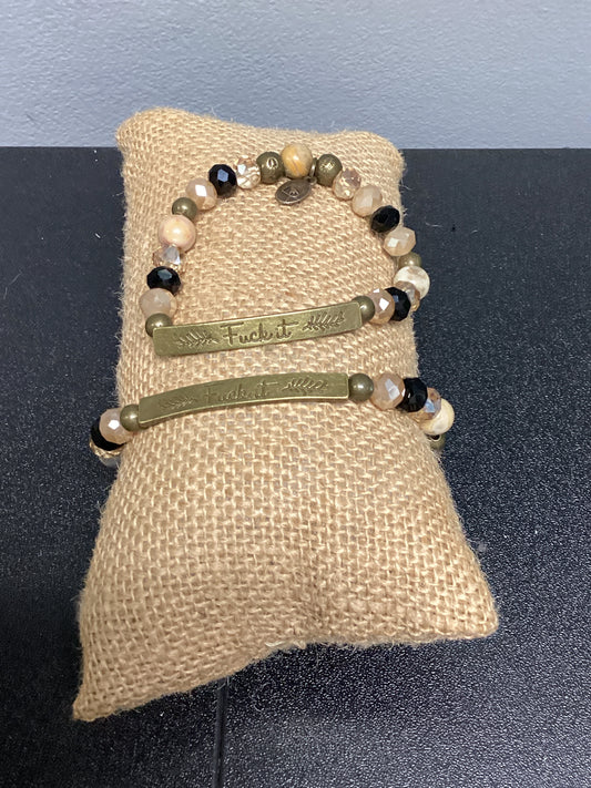 Fuck It Stretch Bracelet