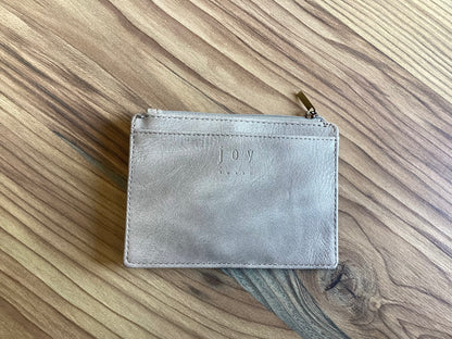 Heathered Grey New Penny Mini Travel Wallet