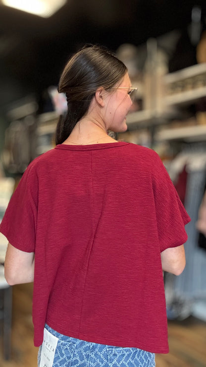 Cabernet Cotton Slub