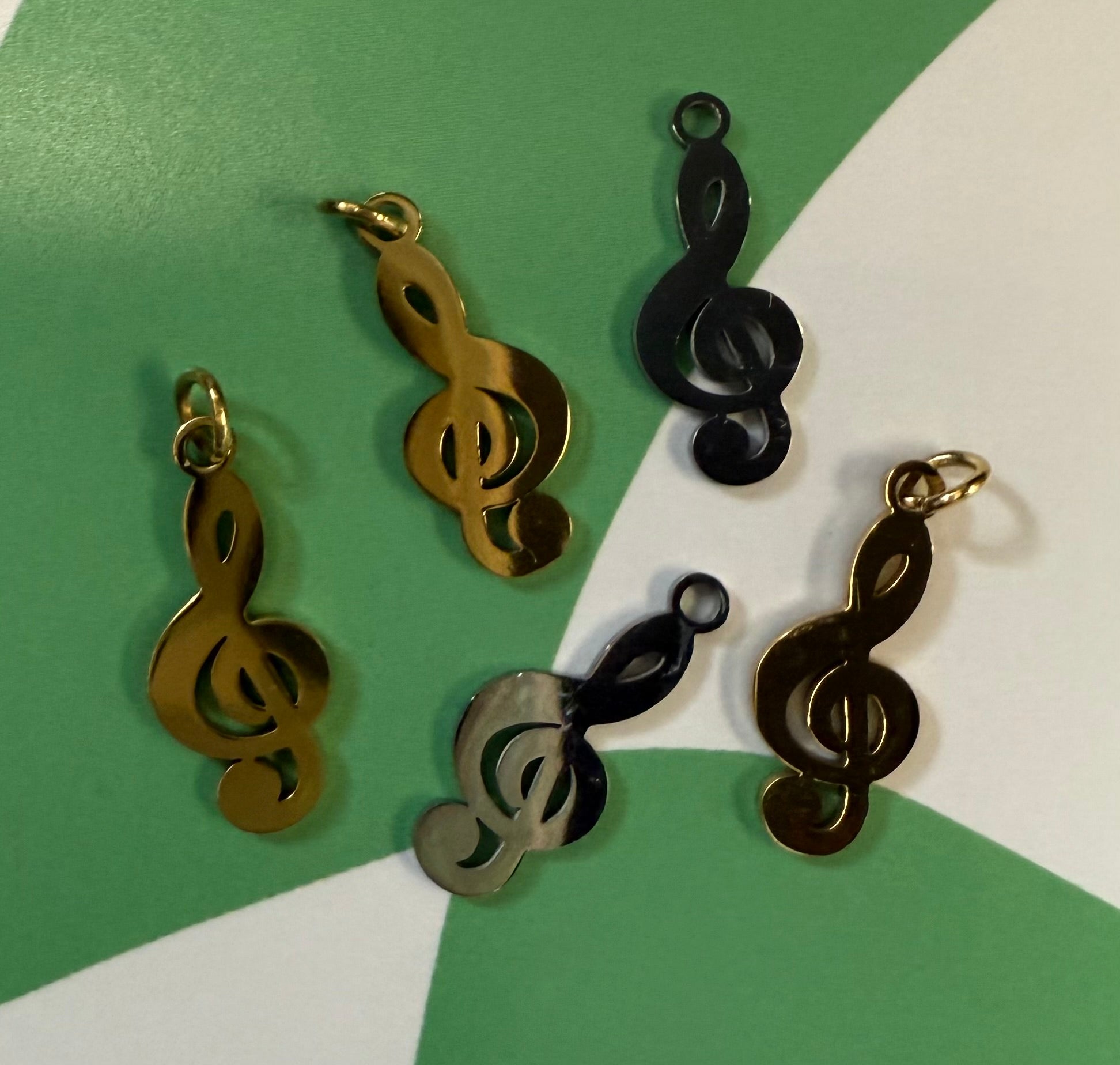 Note Charms Music Note Charm – The Teal Tail