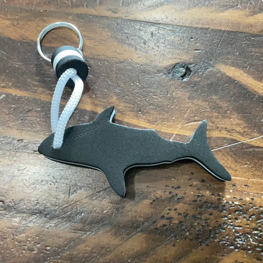 Floating Whale Keychain