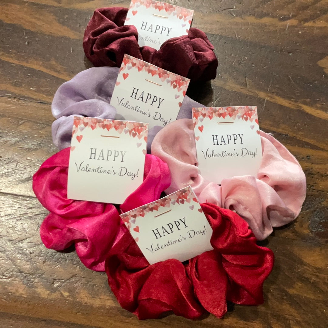 Valentines Scrunchies