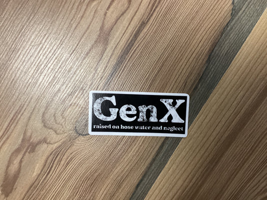 Gen X Sticker