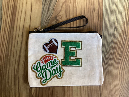 Football Custom Zip Pouch