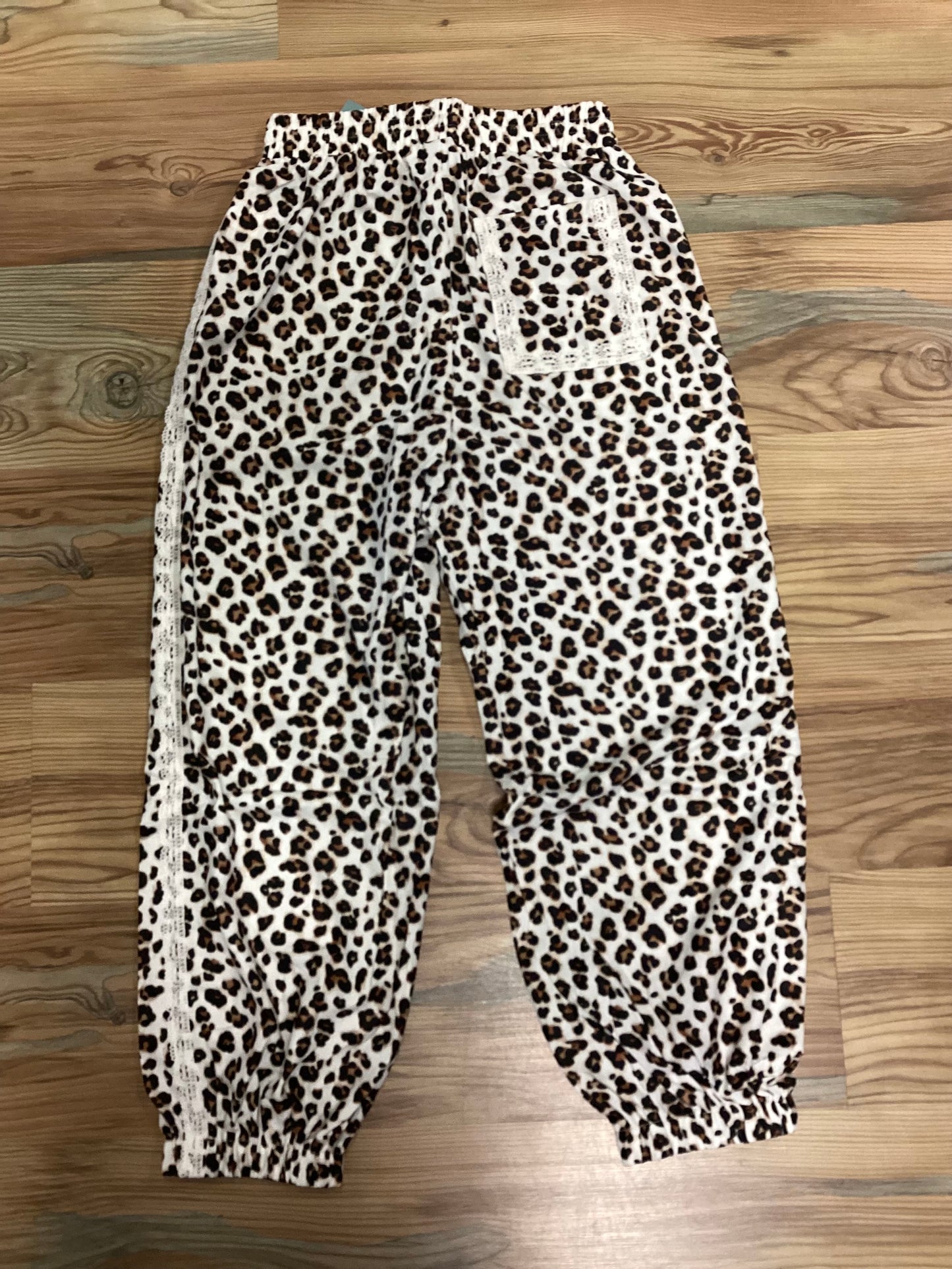 Leopard Lace Pants