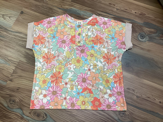 Floral Waffle Shirt