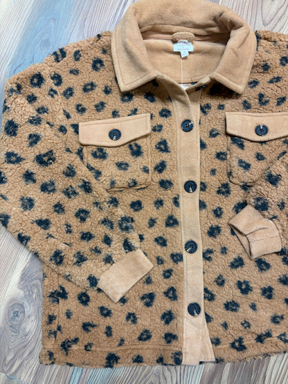 Fluffy Cheetah Shacket