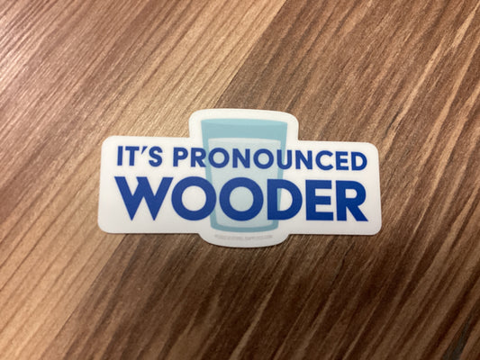 Wooder Sticker