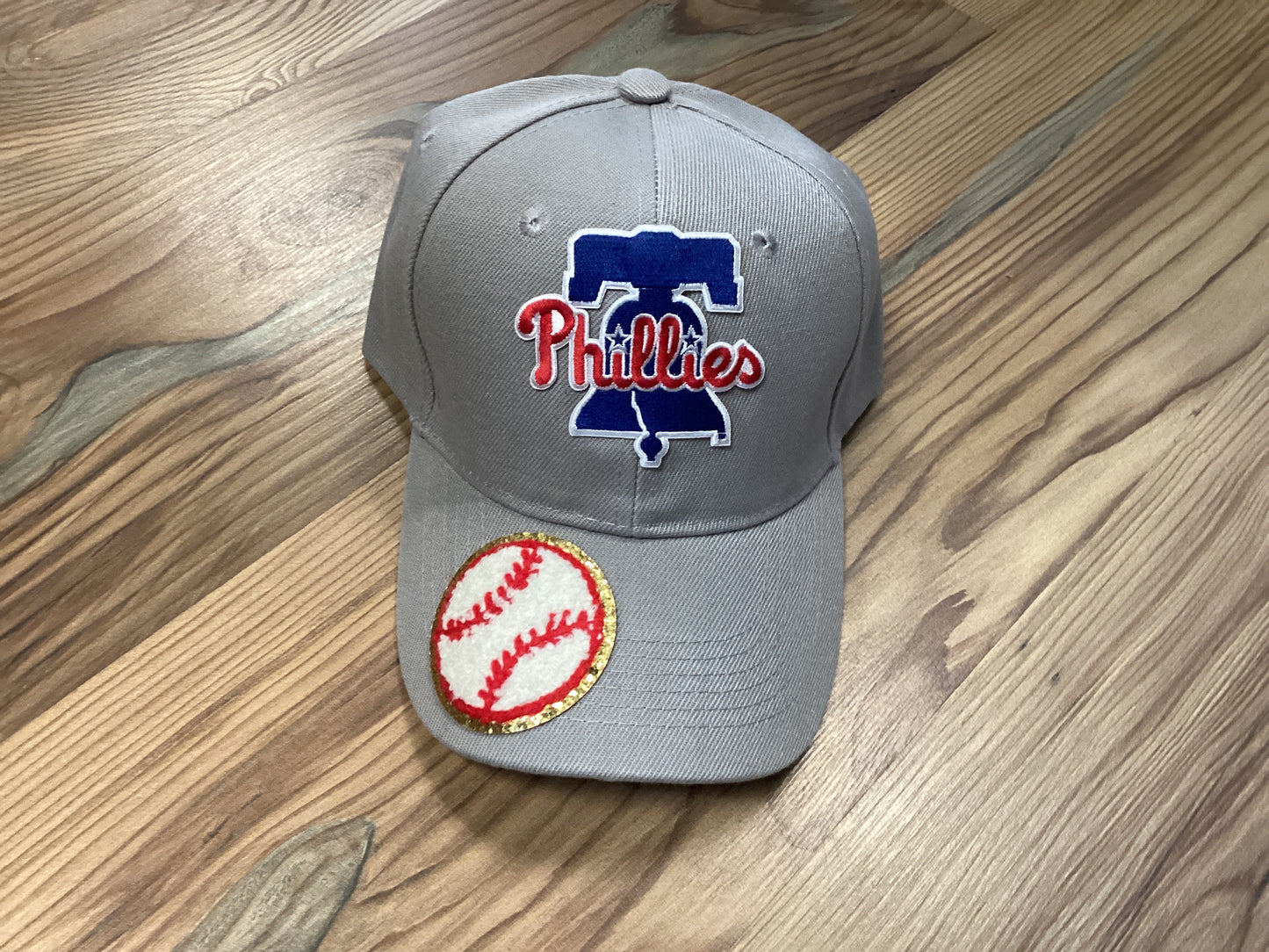 Grey Custom Baseball Team Cap