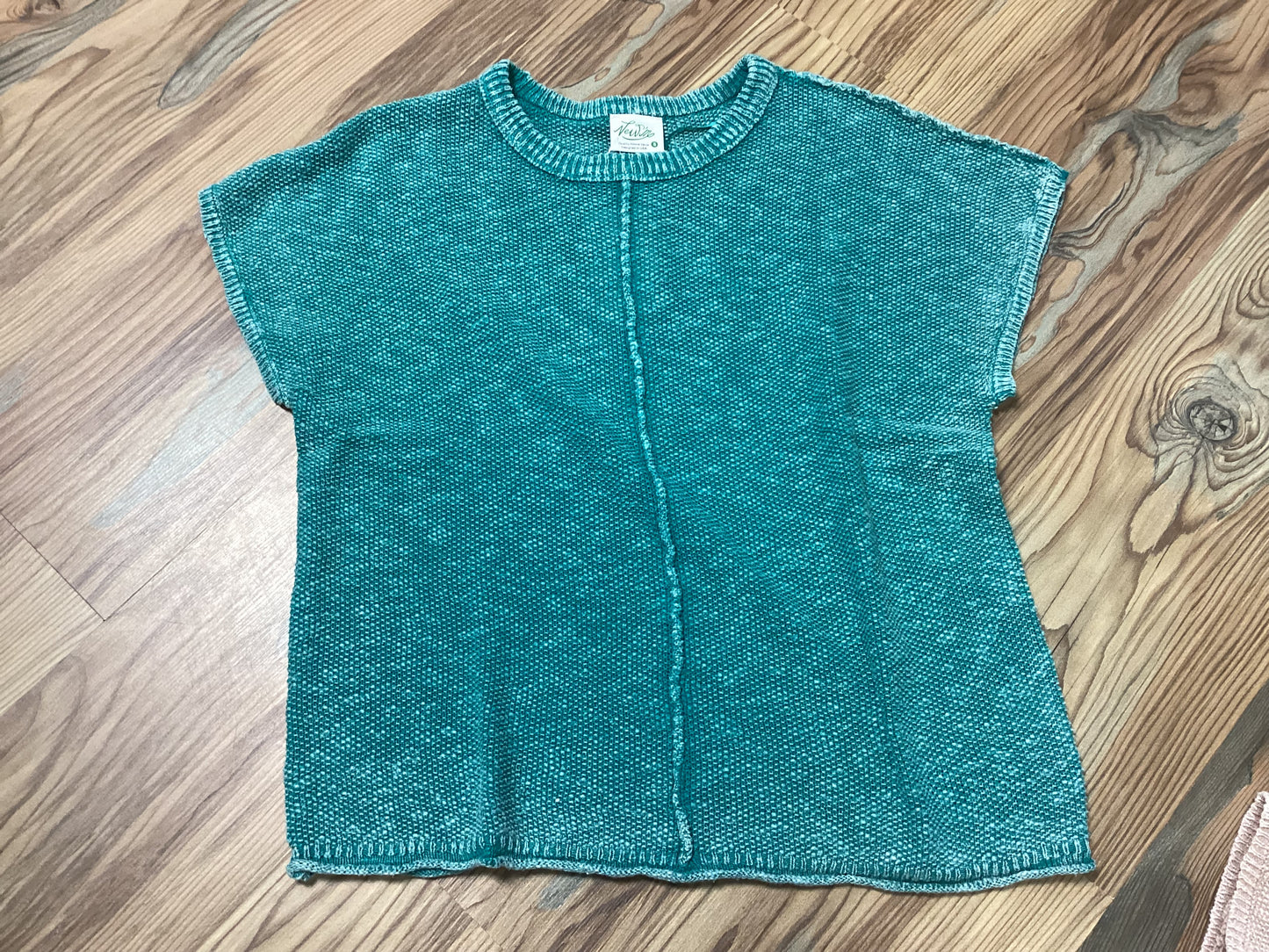 Teal Knit  Shirt