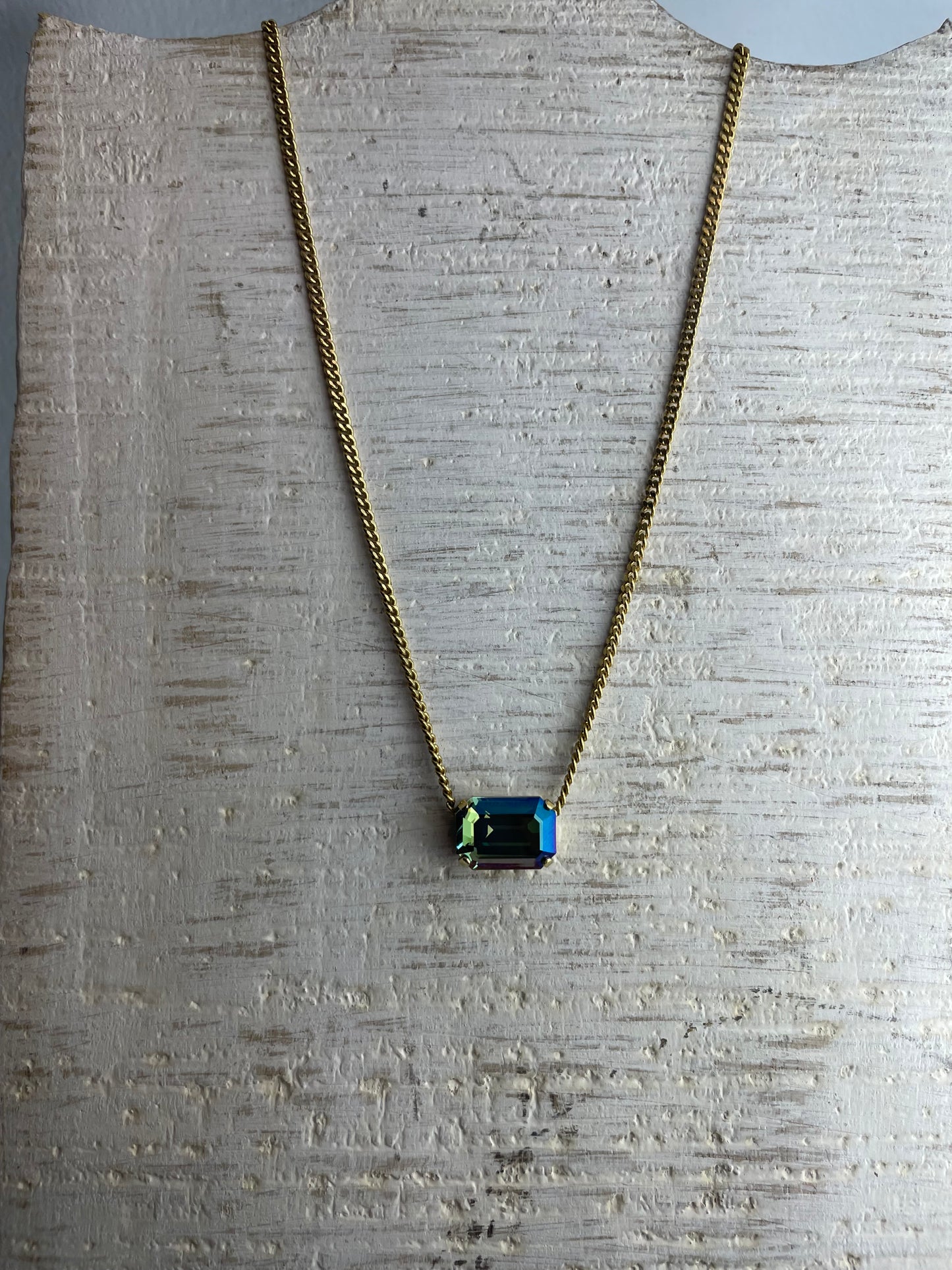 Tova Rubin Bohemian Wonderland Necklace Aqua Verda