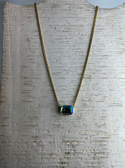 Tova Rubin Bohemian Wonderland Necklace Aqua Verda