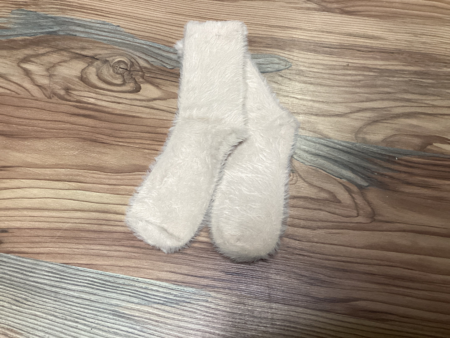 Tan Fur Socks