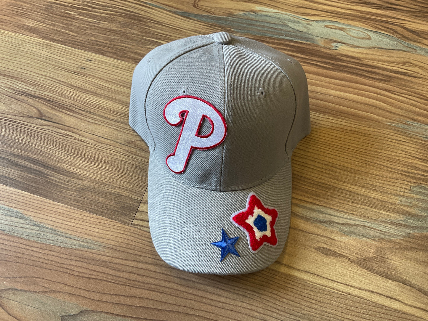 Grey Custom Baseball Team Cap