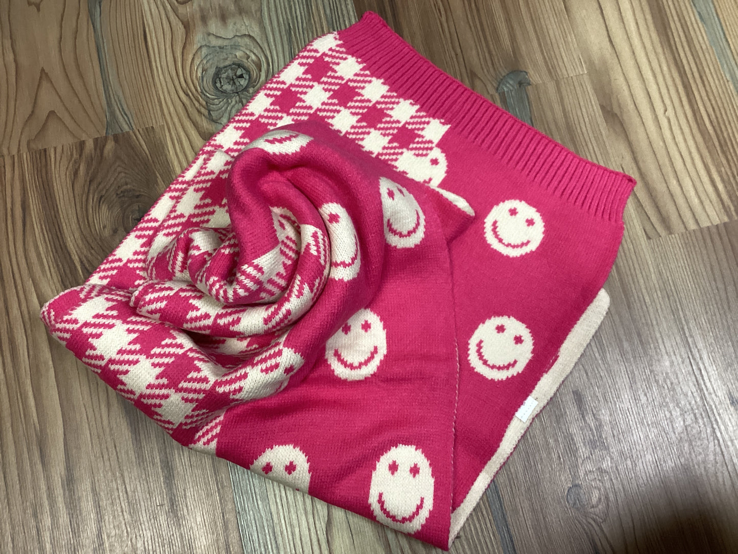 Pink Smile Scarf