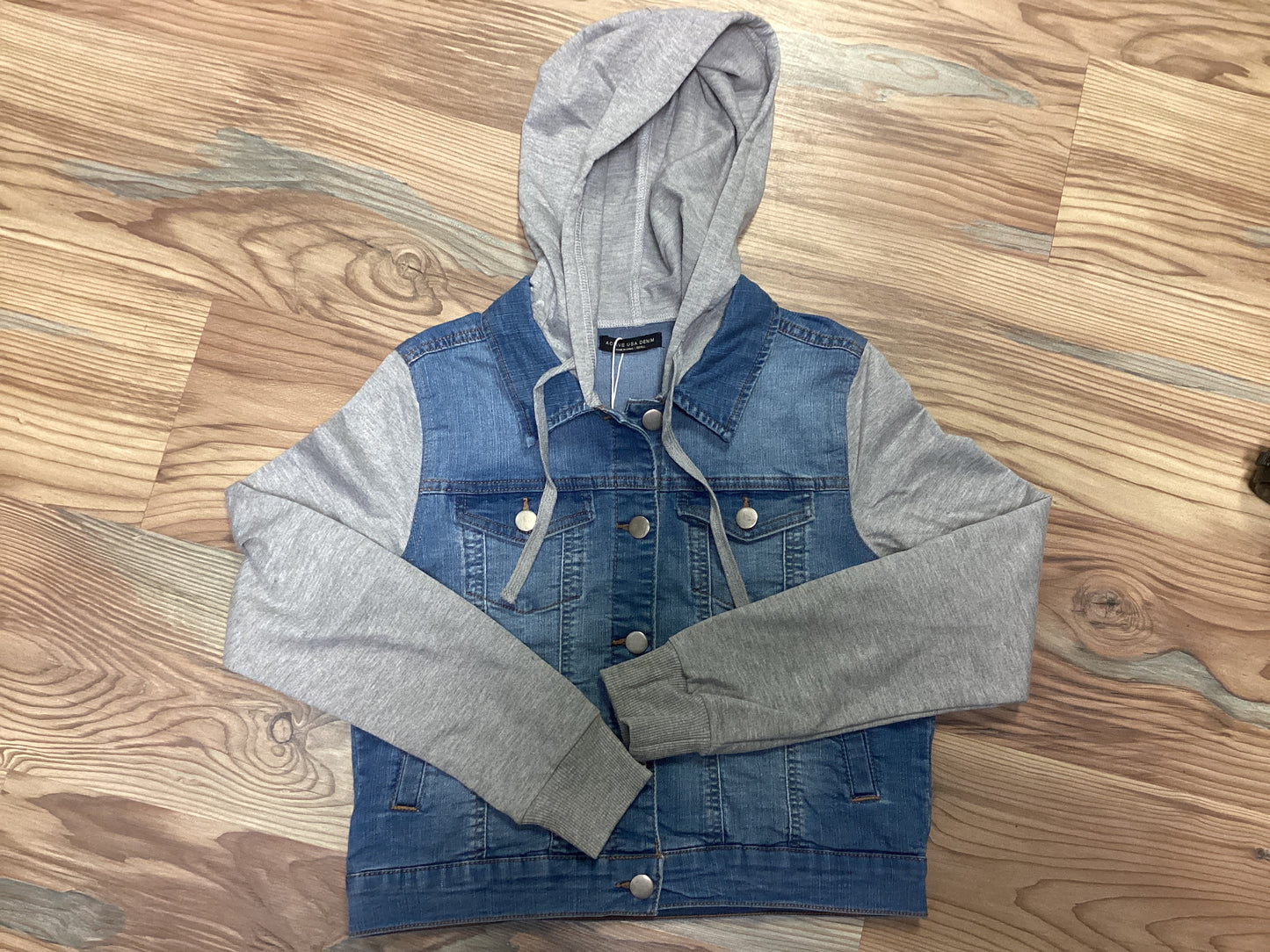 Terry Sleeve Hoodie Jacket