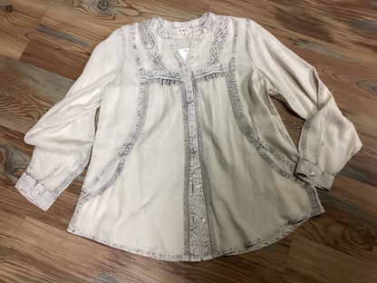 Vintage Washed Grey Button Down