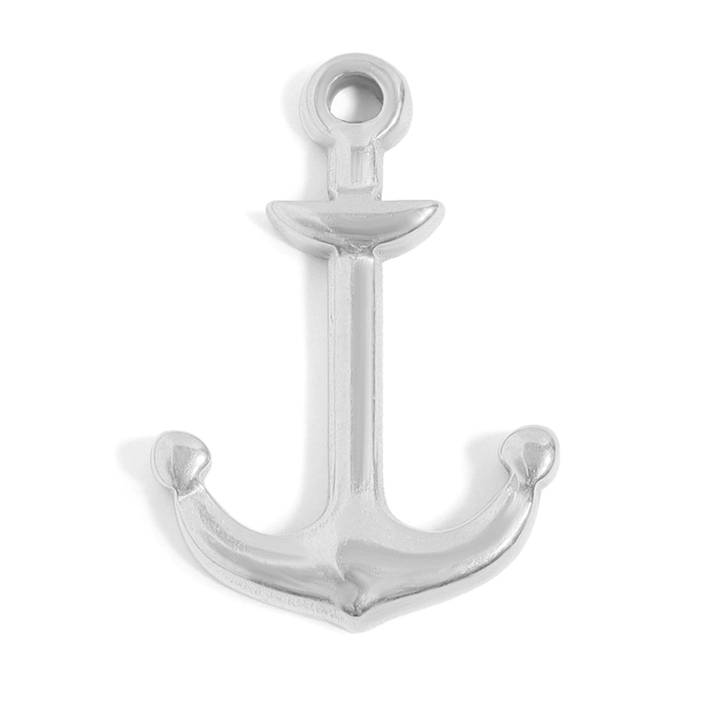 18K Gold PVD Stainless Steel Anchor Charm