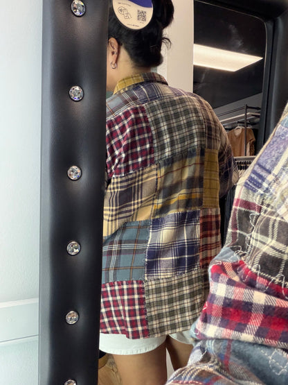 Color Block Flannel POL