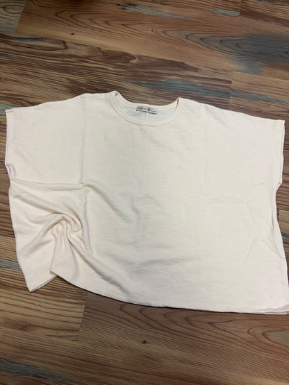 Beige Cotton Slub