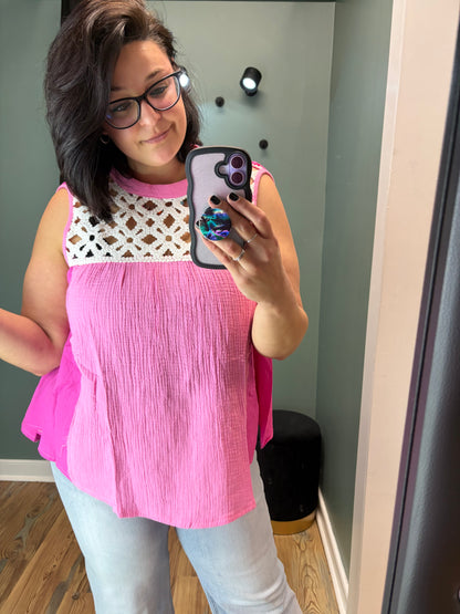 Bubblegum Pink Tank