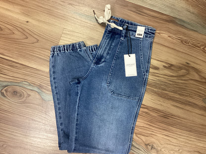 Judy Blue Medium Wash High Waist Jogger