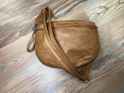 Chestnut Laura Contrast Strap Sling