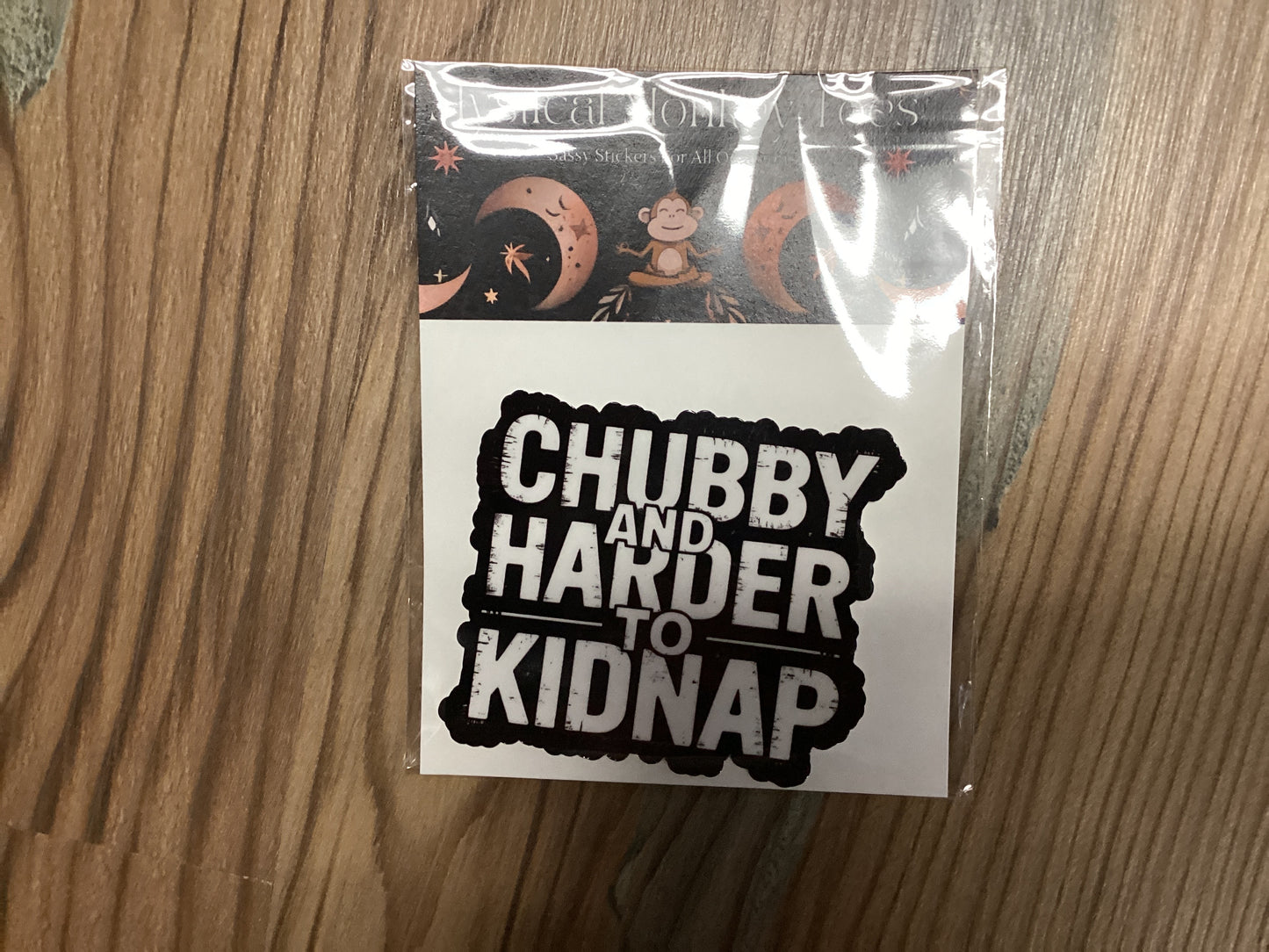 Harder To Kidnap Sticker