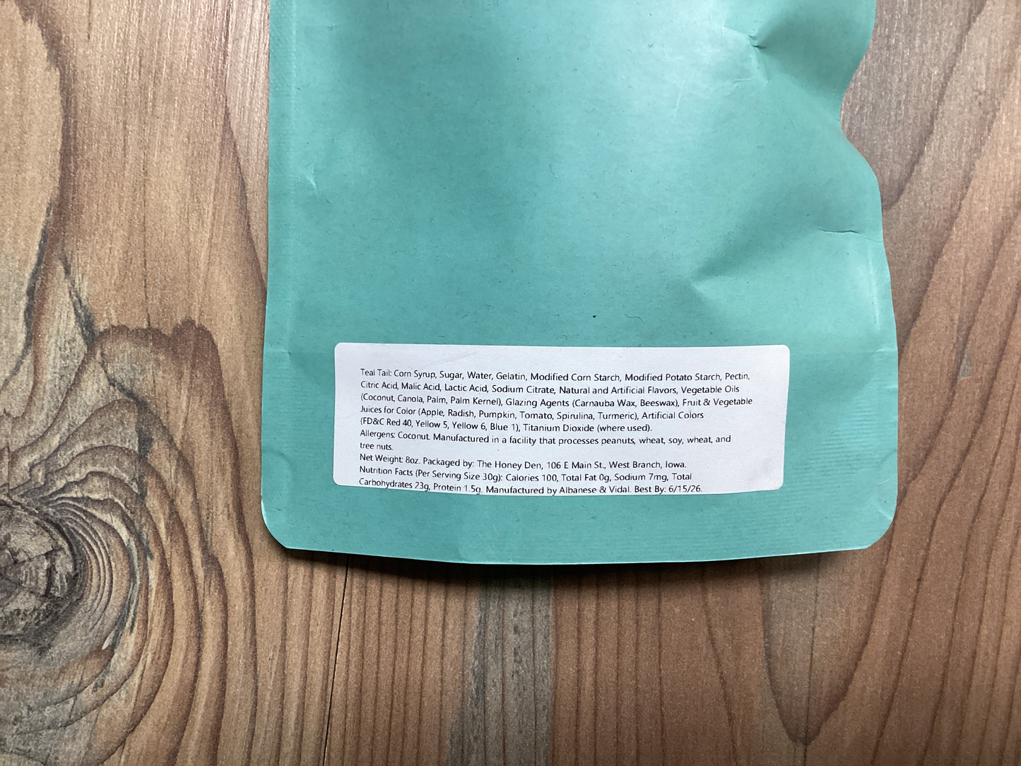 Custom Teal Tail Candy Mix