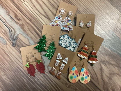 Winter Holiday Earrings