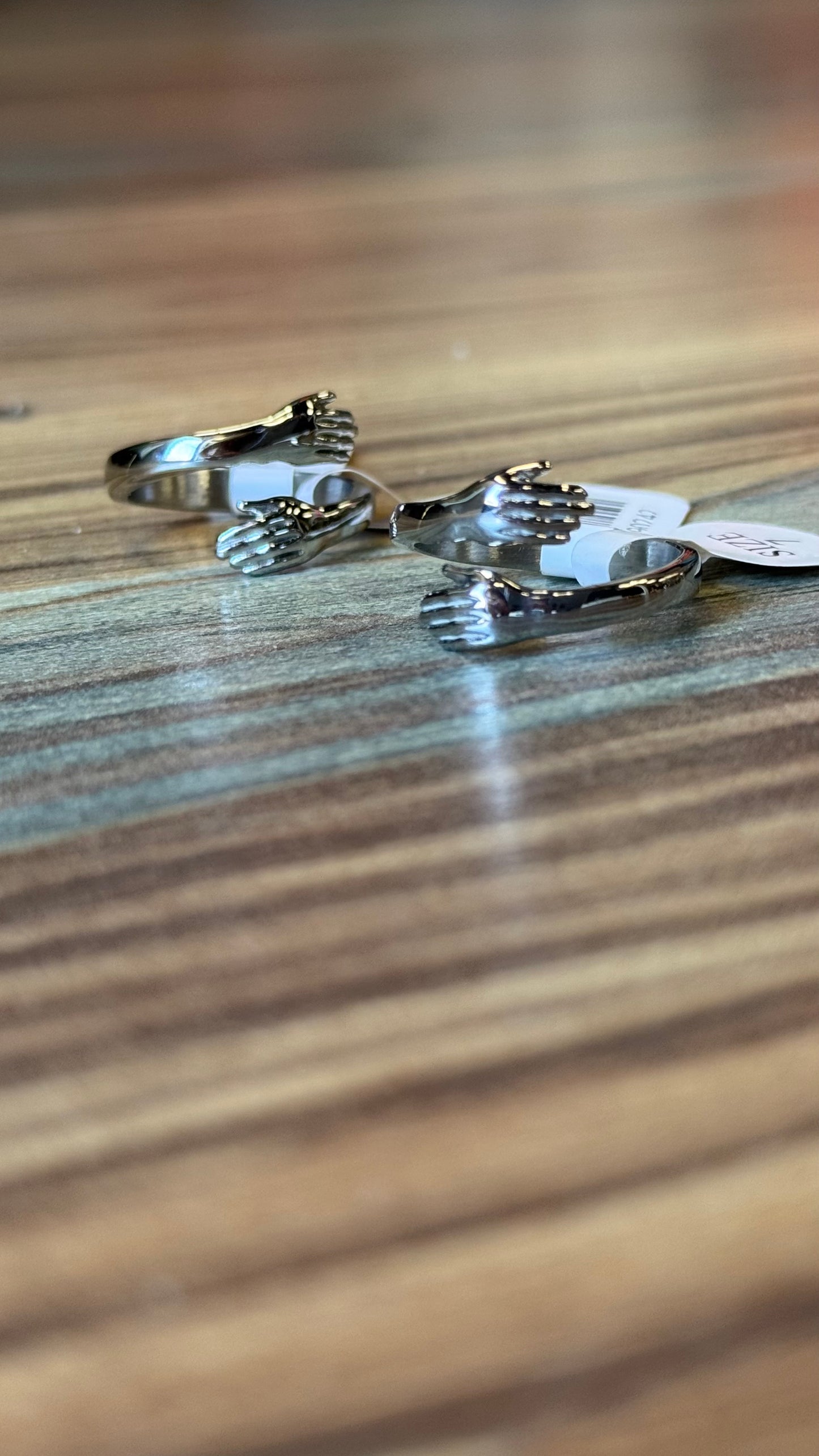 Stainless Hug Ring