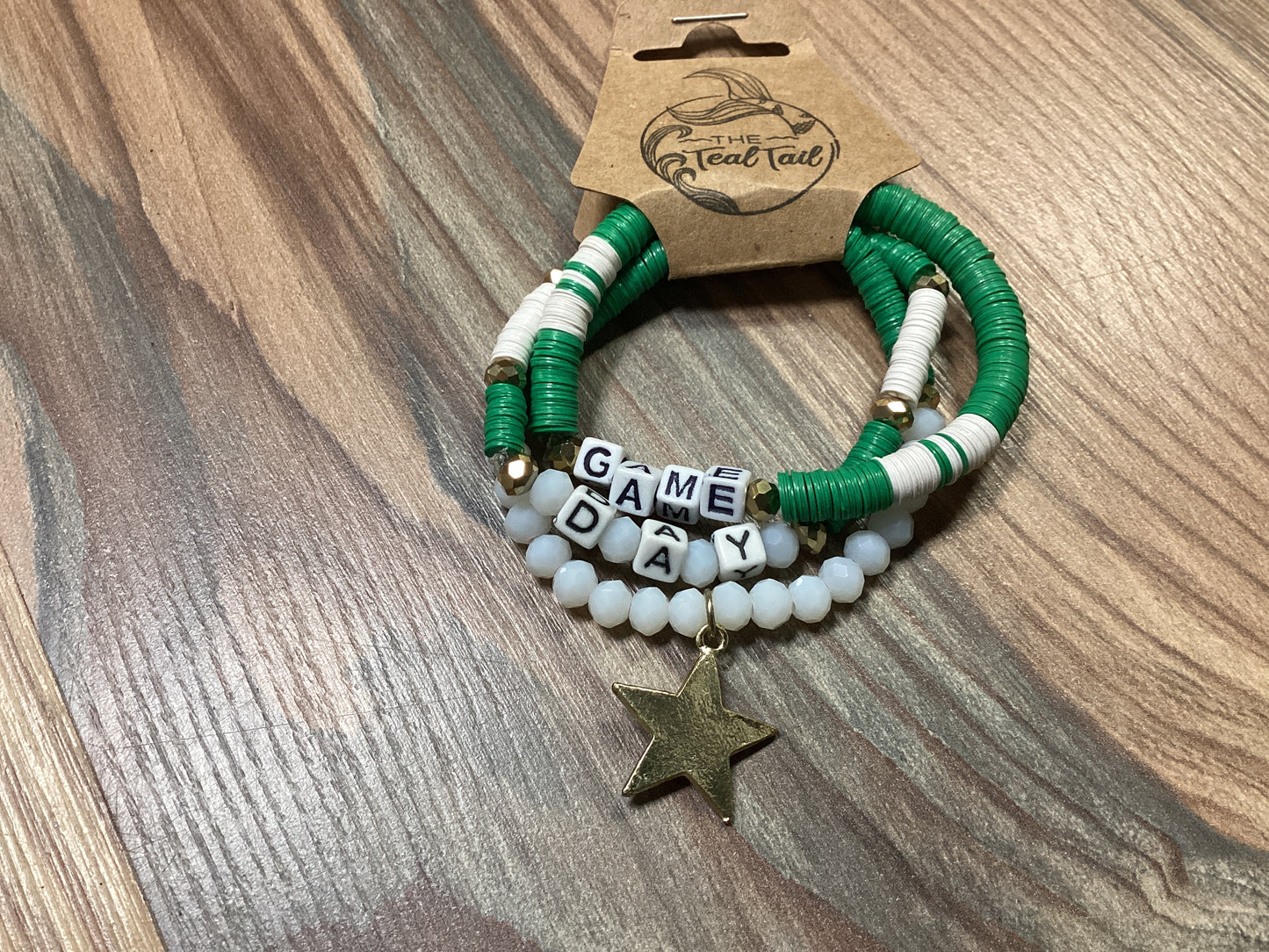 Game Day Stack Stretch Bracelet Set