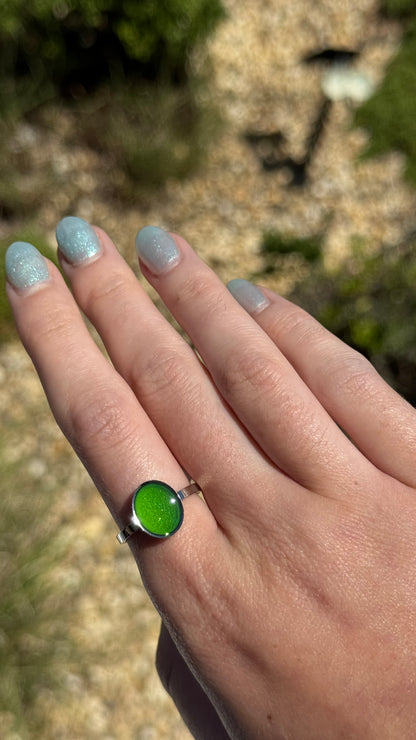 Stainless Steel Mood Ring