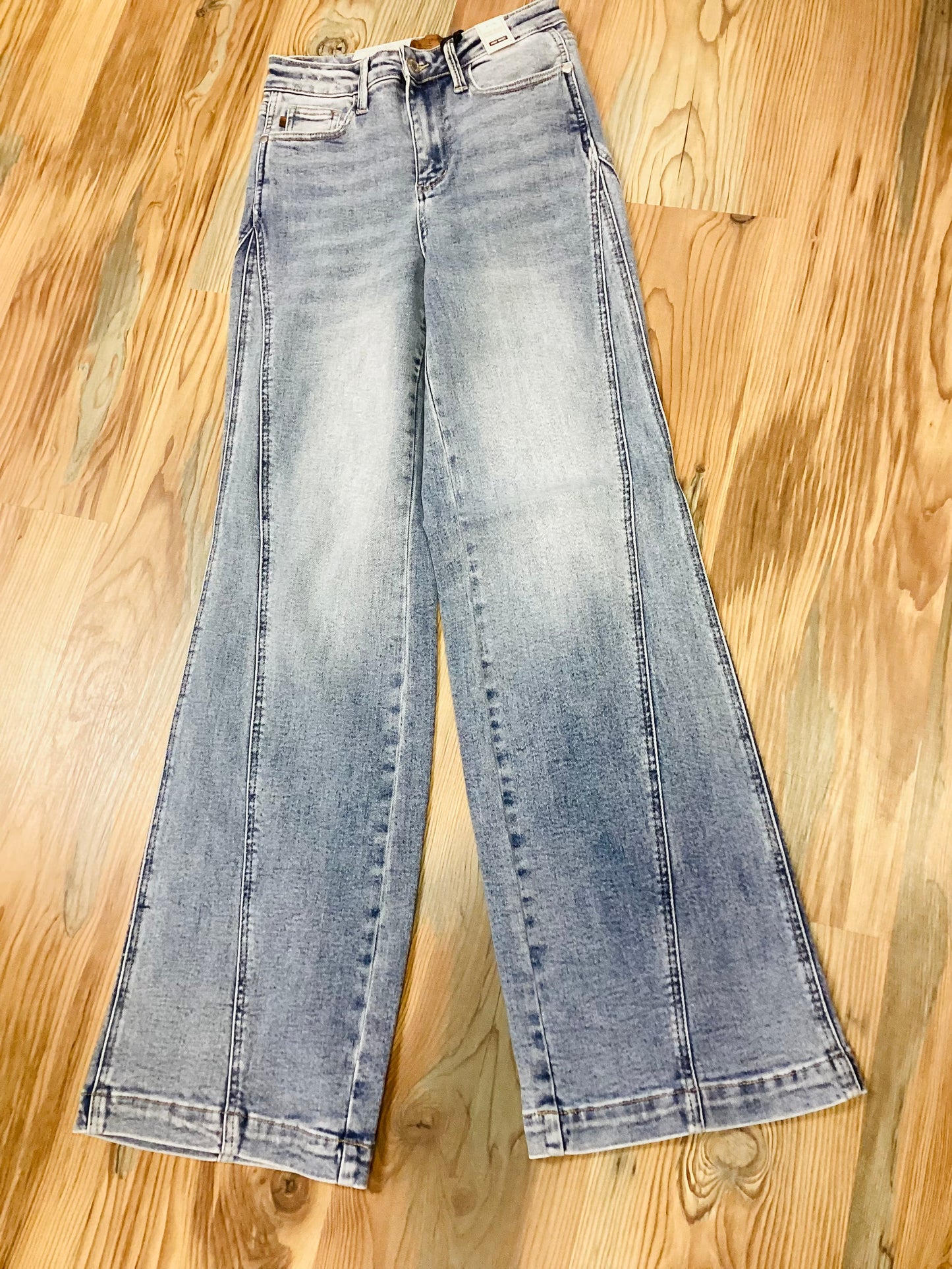 Judy Blue High Waist Retro Wide Jeans