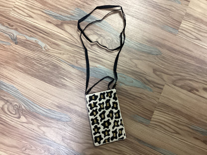 Leopard Seed Bead Bag