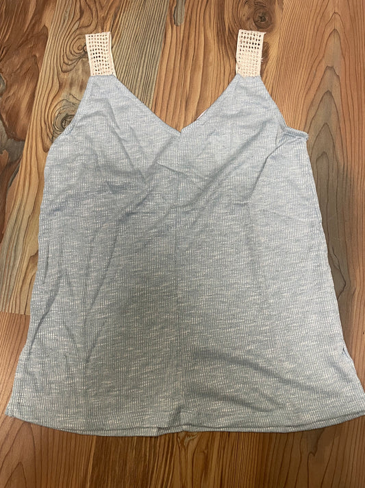 Ice Blue Heathered Tank