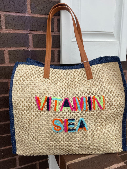 Vitamin Sea Woven Tote