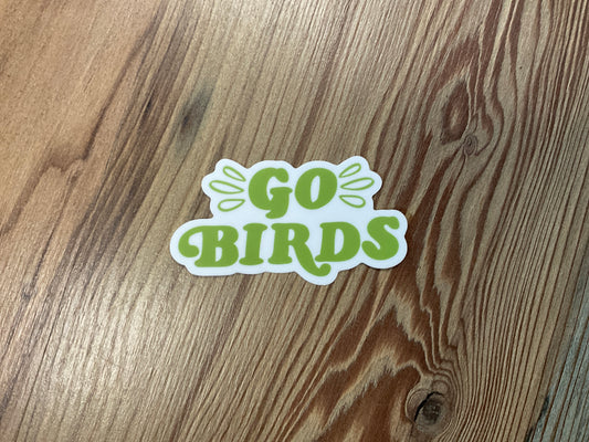 Go Birds Sticker