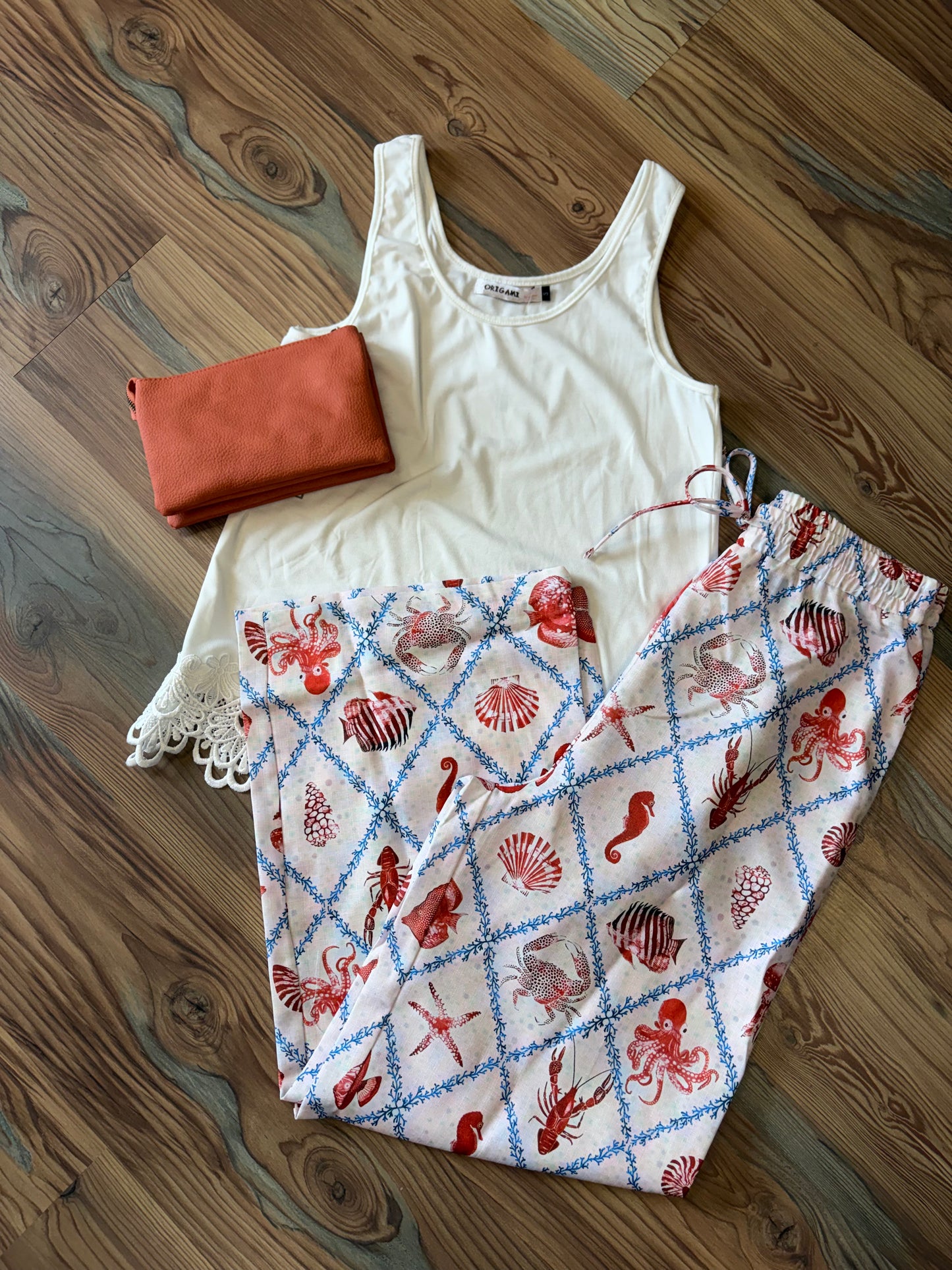 Nautical Sea Creature Pants