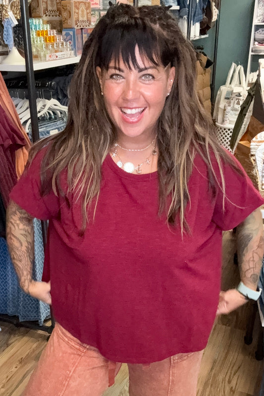 Cabernet Cotton Slub