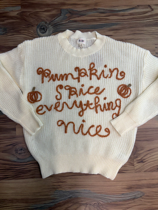 Pumpkin Spice Knit