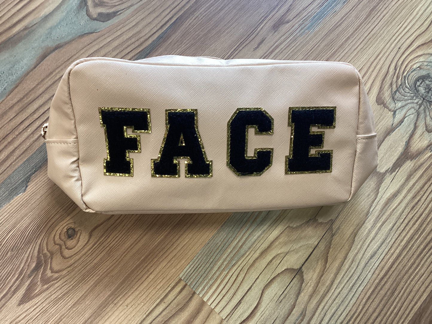 Tan FACE Pouch