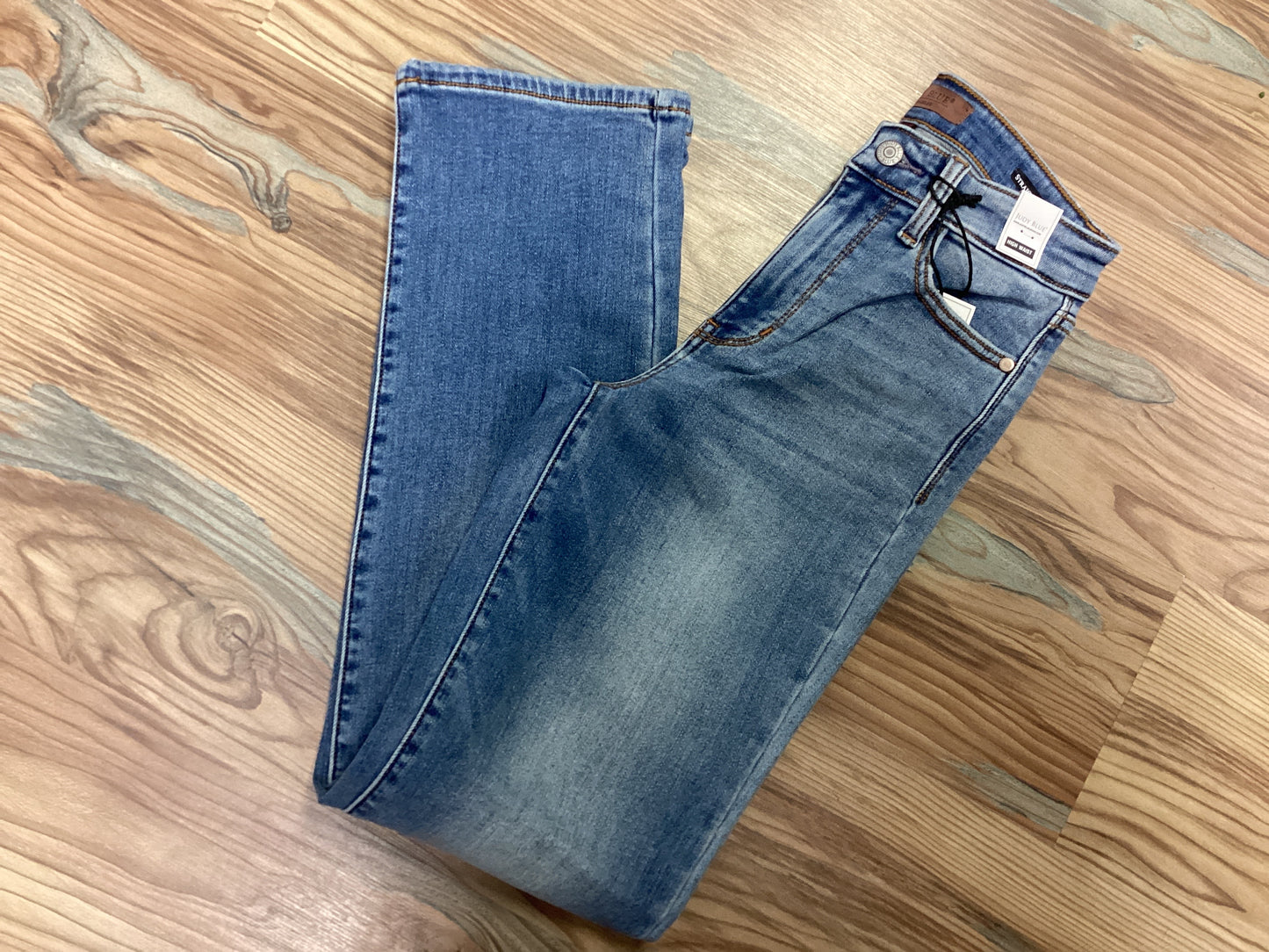 Judy Blue Thermal Vintage Wash Straight