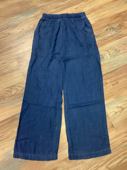 Chambray Dark Denim Pants