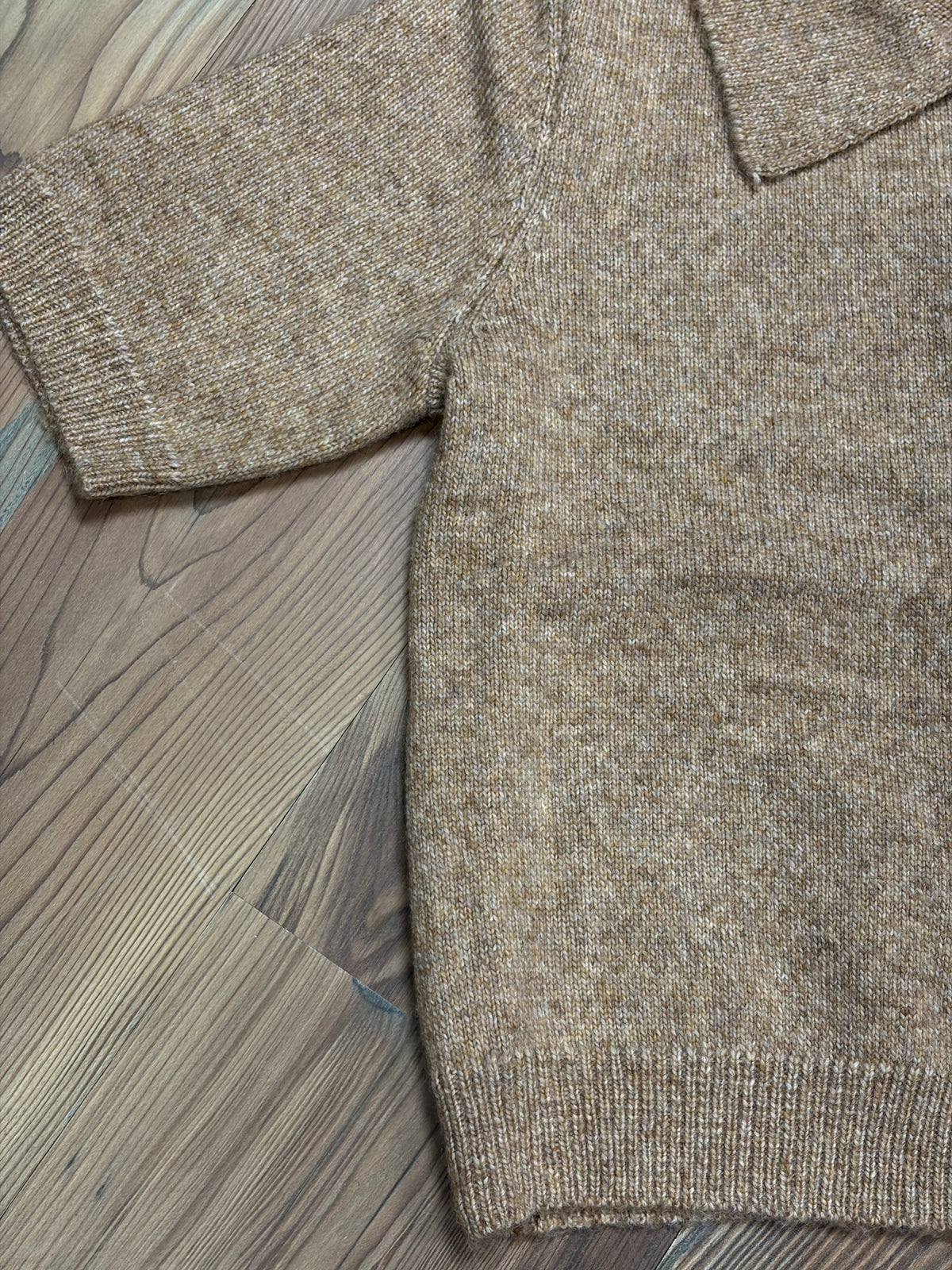 Brown Stone Short Sleeve Cardi
