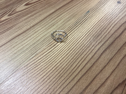 Silver Peace Ring