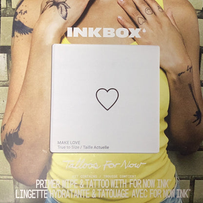 Ink Box Temporary Tattoo Heart